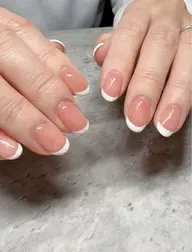 ミニモ限定【王道フレンチネイル】〈オフあり〉パラジェル使用¥10500円→4800円