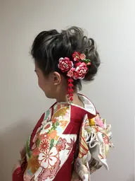 ⭐︎成人式ヘアセットメイク着付けメニュー⭐︎