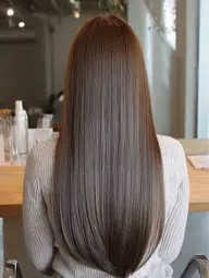 【美髪ストレート】カット＋髪質改善矯正＋Aujuaトリートメント
