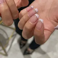 【ハンド】フレンチ クリアベース  オフ有り