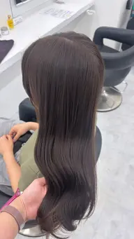 💞当日限定💞早い者勝ち‼︎トレンドカット＋うるつや透明感ワンカラー🎀⟡˖·