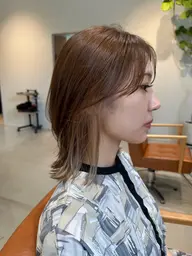 ワンカラー🎨+インナーカラー🍭