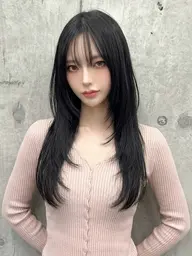 【次世代髪質改善】プレミアムケアカラー＋高濃度水素トリートメント