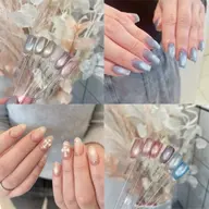 うるうるキラキラ🌟【マグネットワンカラー】(オフあり)ドライケア込み♪パラジェル変更+¥1500/パーツ別途