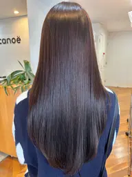 透明感カラー+髪質改善トリートメント