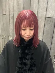 【40%off︎‼️】ブリーチ1回で叶うWカラー🩷(デザイン相談可)