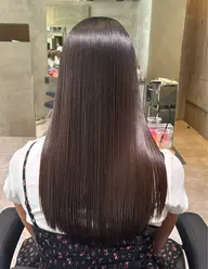カット + 髪質改善ストレート