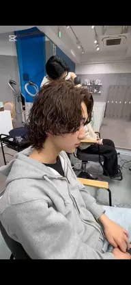 【メンズ】【新規限定】カット✂️+🇺🇸サーフカール🇺🇸【ミニモ学割◎】