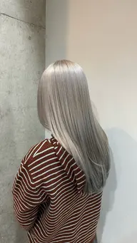 ✨️新規限定✨️⬜️ダブルカラー⬜️カット➕ブリーチありダブルカラー➕韓国式ウォータートリートメント‼️