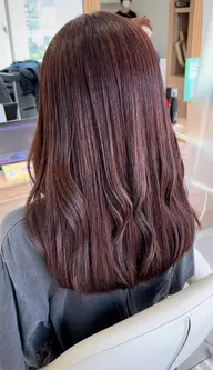 【人気NO1✨】艶カラー+カット+トリートメント🌈🦄