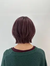 （撮影モデル）🌱レイヤーボブカット＋カラー🫧