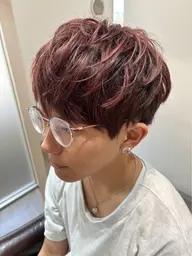 メンズカット💇‍♂️＋毛流れニュアンスパーマ🌀