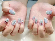 ▪️持ち込み持ち込みデザインネイル ▪️105分やり放題(4〜8本デザイン)