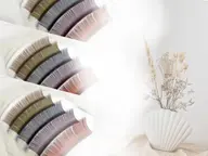 【minimo限定価格🤎】フラットラッシュ｟カラー2色まで｠120本　コーティング付