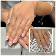 ⭐︎オフ込みネイルケア⭐︎マシンオフ→アセトンオフ→爪形整→甘皮除去→爪表面整え→表面艶出し→オイル塗布