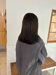 カット➕前髪ストレート