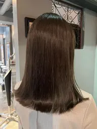 ❄️❤️‍🔥新規限定❤️‍🔥❄️お得なクーポン🉐艶色カラー➕カット➕超音波5step TOKIOトリートメント✨✨