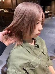 【ミニモ学割】ケアブリーチ+カラー+トリートメント(orトリプルカラー)