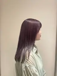 🌟ブリーチなしツヤカラー+Aujua4stepトリートメント🌟