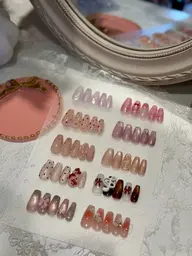 平日🈹あり🌟チップ長さ出し10本+定額アート♡オフ込み