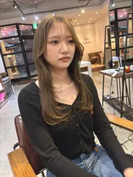 【レディース限定💗 】韓国風レイヤーカット×艶髪TR🇰🇷