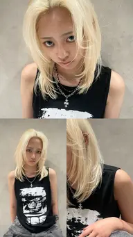 ミニモ限定❕エフェクトブリーチ使用❕通常のケアブリーチの4倍傷まないです❕