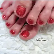 フットジェルネイル🦶マグネットワンカラー🧲オフなし