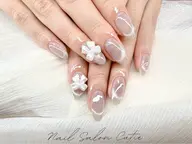 【圧倒的な存在感】マグネットワンカラー＋550円パーツ２個or埋め尽くし２本　自爪初回オフ無料 練習モデル限定価格