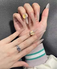 💅スカルプ持ち込みアート2本+8本ワンカラー/ラメグラデーション(フォーム3まで)