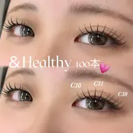 &healthy🤍フラットラッシュ100本+まつげパーマ🎀浦和