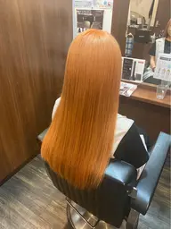 W color (ブリーチ1回、オンカラー)練習モデル様💭