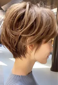 [骨格似合わせショートボブ] カット➕TOKIOトリートメント➕炭酸シャンプー　レイヤー✂️ショートボブ