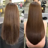 ❣️圧倒的艶髪❣️【縮毛矯正】髪質改善矯正+カット+2stepトリートメント