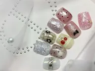 Foot👣親指のみアート🧸🎀<オフなし>