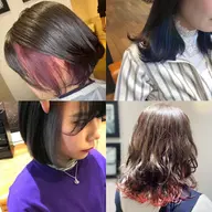 オシャレを楽しもう❣️カット＋イヤリングカラーorすそカラー《ブリーチ込み》＋透明感フルカラー🧡
