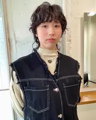 🍀デザインカット＋潤いパーマ＋ケアトリートメント🍀