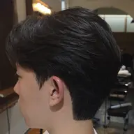 【メンズ限定🚹】ダウンパーマ+カット センターパート/韓国風/シースルーマッシュ/カルマヘア/ガイルヘア