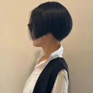 サラサラになるトリートメント+シンプルグラデーションボブカット