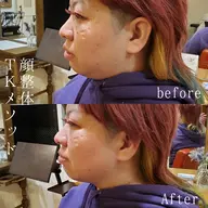 顔整体+上半身調整・60分《TKメソッド》輪郭美人・即効性★初回