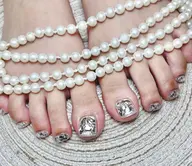 🐰フット・120分つけ放題画像持ち込み9900大きいパーツ/ストーンのせ放題ok）