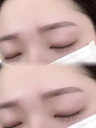 アイブロウワックスモデル様🎀(担当かわります！研修生となります。）