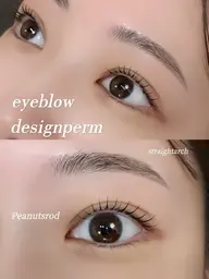 まつげパーマ👀➕アイブロウWAX💗