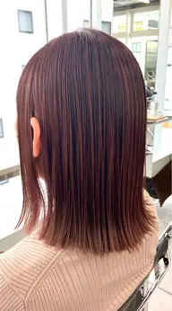 ミニモ限定✨当日予約歓迎✨ツヤツヤカラーで是非気分転換に⭐️       カラー＋仕上げ込み😃