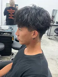 〖スパイキーパーマ〗メンズカット➕ピンパーマ(ミニモ学割)