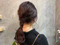 ⭐️簡単ヘアセット⭐️