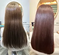 🔴 【艶感】カット+カラー+ネオメテオストレート¥29800