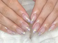 *オフ有*チップ長さ出し込み！ワンカラーorラメグラ