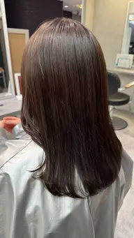 【ショート・メンズ限定💫】カット+透け感クオルシアカラー+保湿トリートメント🌿✨