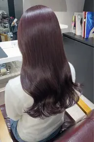 似合わせカット+うる艶カラー