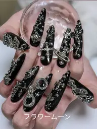 🖐️超長めスカルプ240分オフ＆ケア込アート無制限パーツ付け放題✨